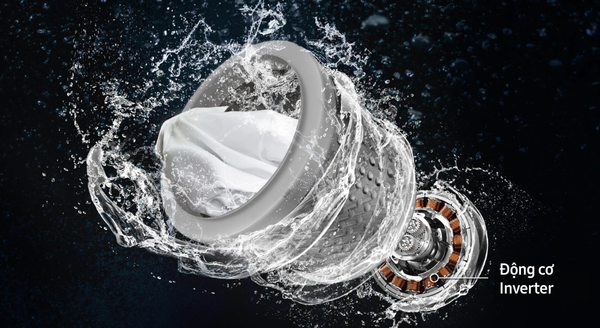 Máy giặt Samsung lồng đứng WA40F17E7CSV khối lượng giặt khủng mà siêu tiết kiệm điện