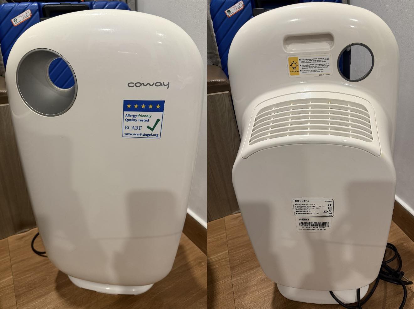 Review chi tiết máy lọc không khí Coway AP-1009CH có tốt không, có nên mua?