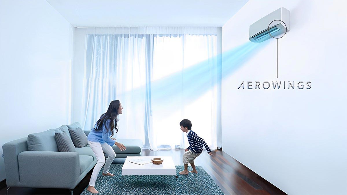Khám phá công nghệ cánh đảo gió kép Aerowings trên điều hòa Panasonic CS-RU18CKH-8BD
