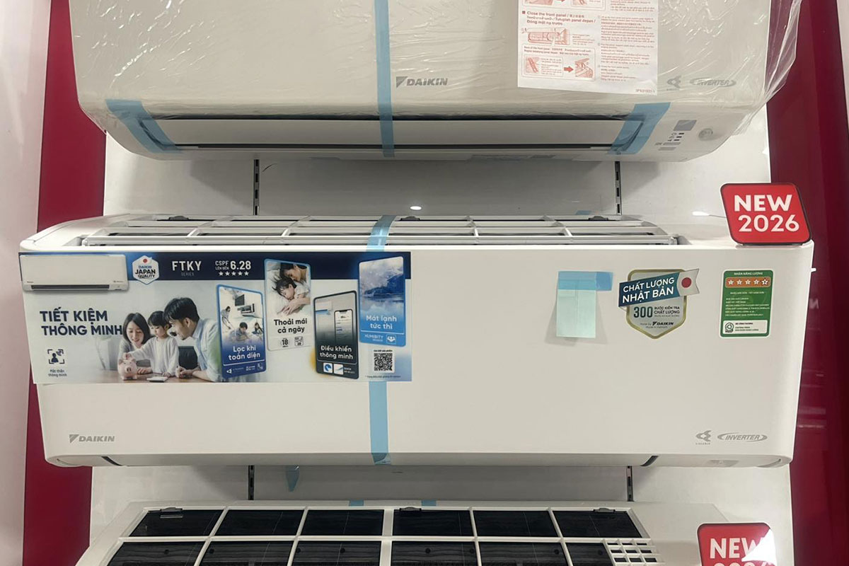 Mua 1 được 3, điều hòa Daikin FTKY25ZVMV có sự kết hợp của điều hòa, máy lọc khí và hút ẩm