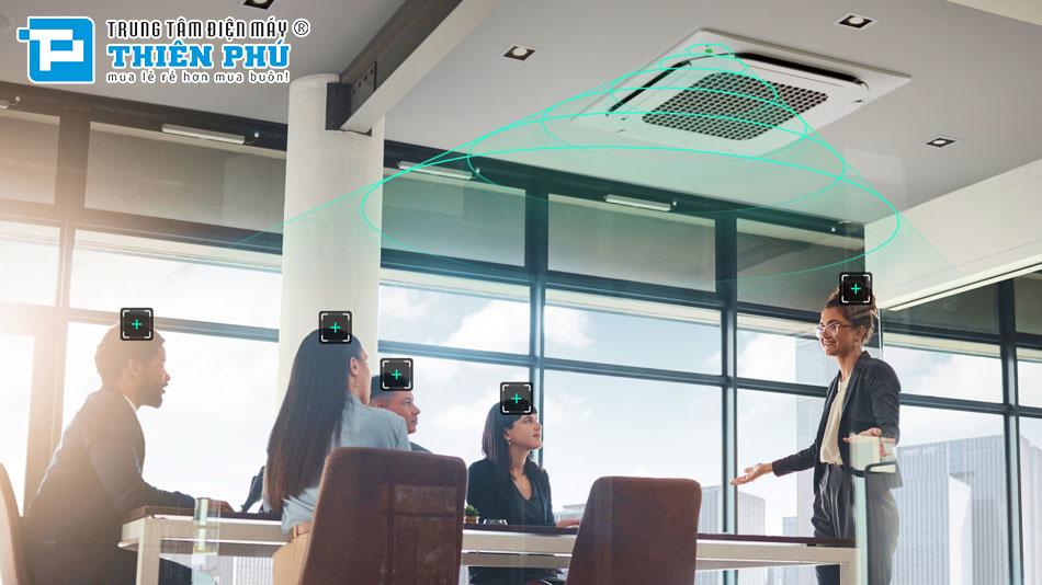 Điều Hòa Âm Trần LG 1 Chiều Inverter 4 hướng thổi ZTNQ-GPLA1