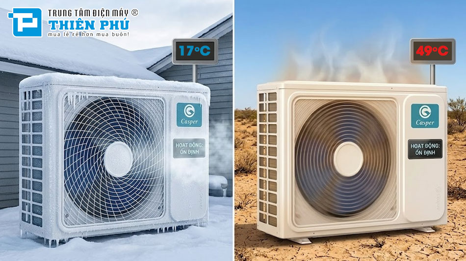 Điều Hòa Cây Casper 22000Btu 1 Chiều FC-24FS36