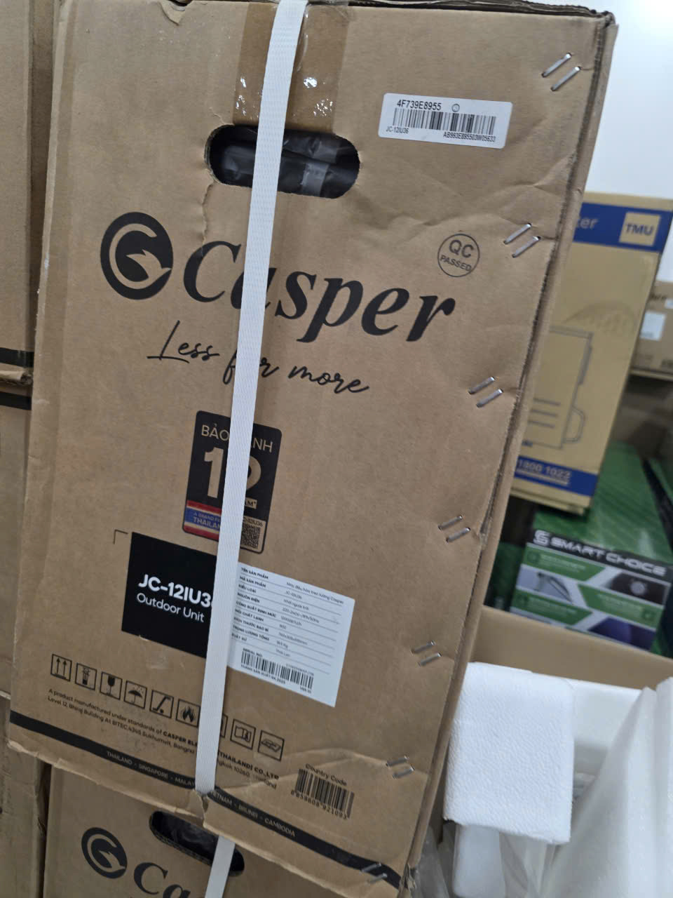 Điều hòa Casper JC-12IU36 xuất xứ Thái Lan, vì sao người Việt lại tin dùng đến thế?