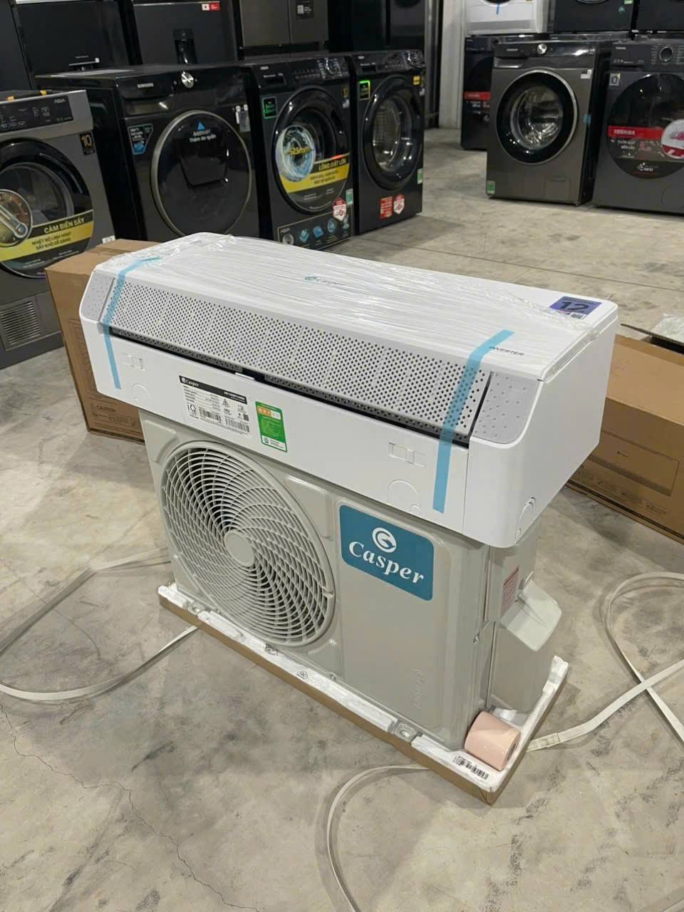 Sợ trẻ nhỏ viêm họng do máy lạnh? Hãy dùng thử điều hòa Casper QC-12IU36A