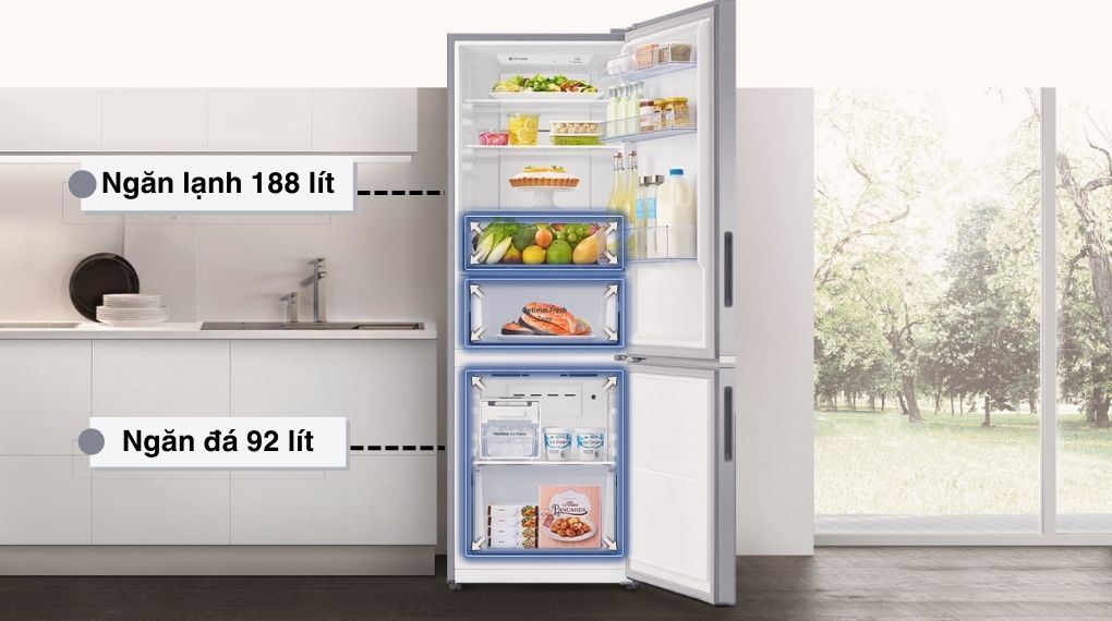 Những điểm độc đáo mà bạn nên biết về tủ lạnh Samsung RB27N4020S9/SV 2 cánh
