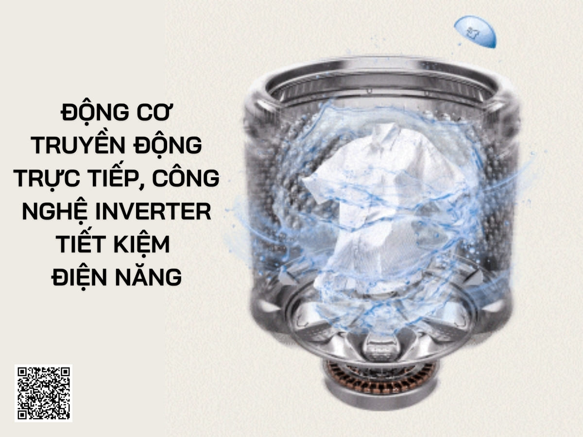 Hướng dẫn sử dụng máy giặt LG lồng đứng 14kg T2314DX5G từ A-Z: Tối ưu giặt sạch, tiết kiệm điện