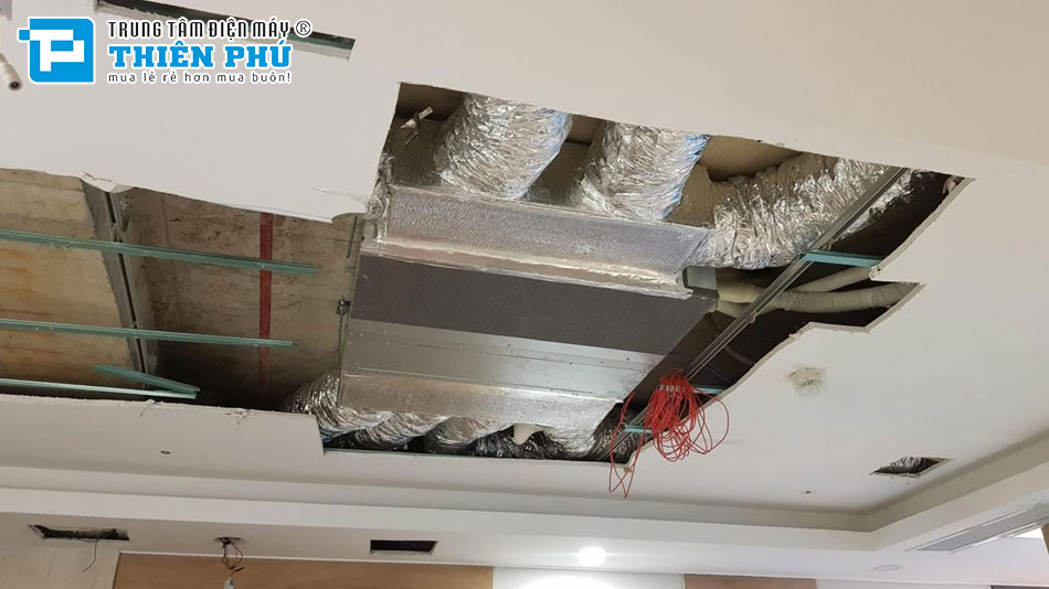 Không tính toán kỹ khoảng không trần thạch cao