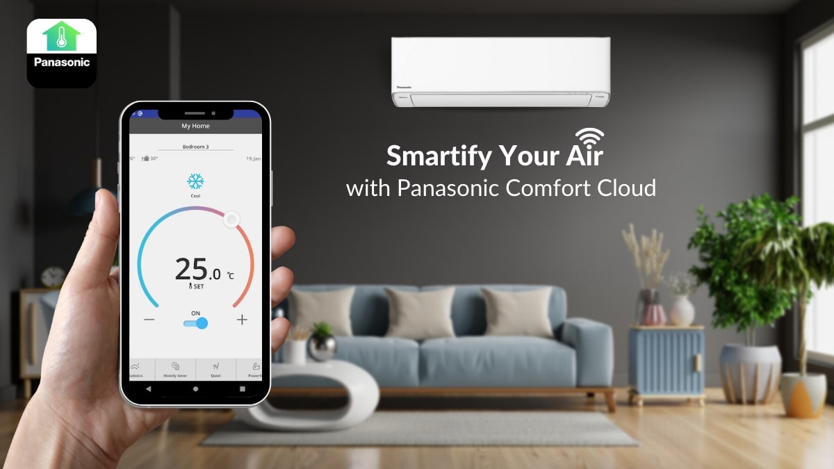Cách kết nối App Comfort Cloud để điều khiển điều hòa Panasonic bằng điện thoại