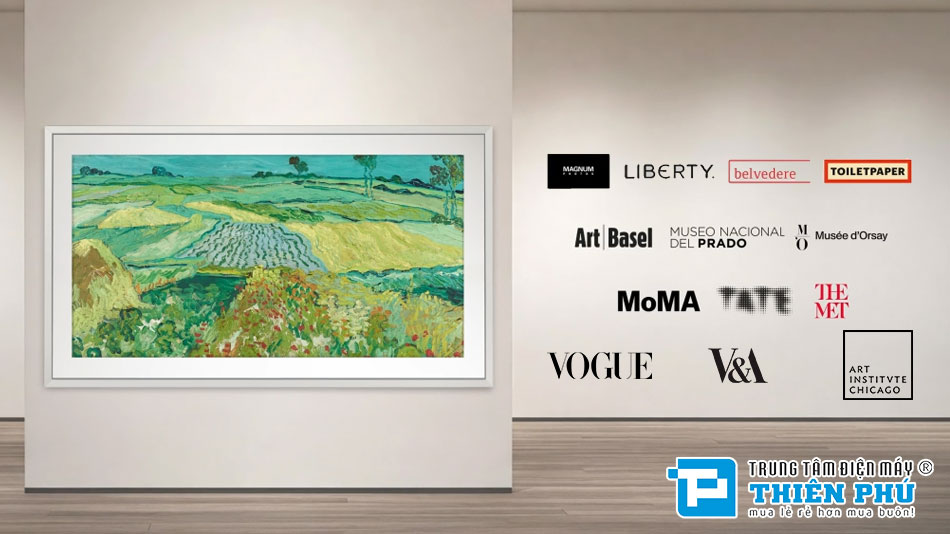 Tivi Samsung The Frame QLED 75 Inch QA75LS03HEKXXV - Tivi khung tranh thế hệ mới