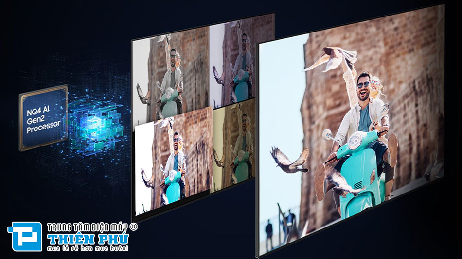 Smart Tivi Samsung Mini Led Vision AI 4K UAM8EHAKXXV