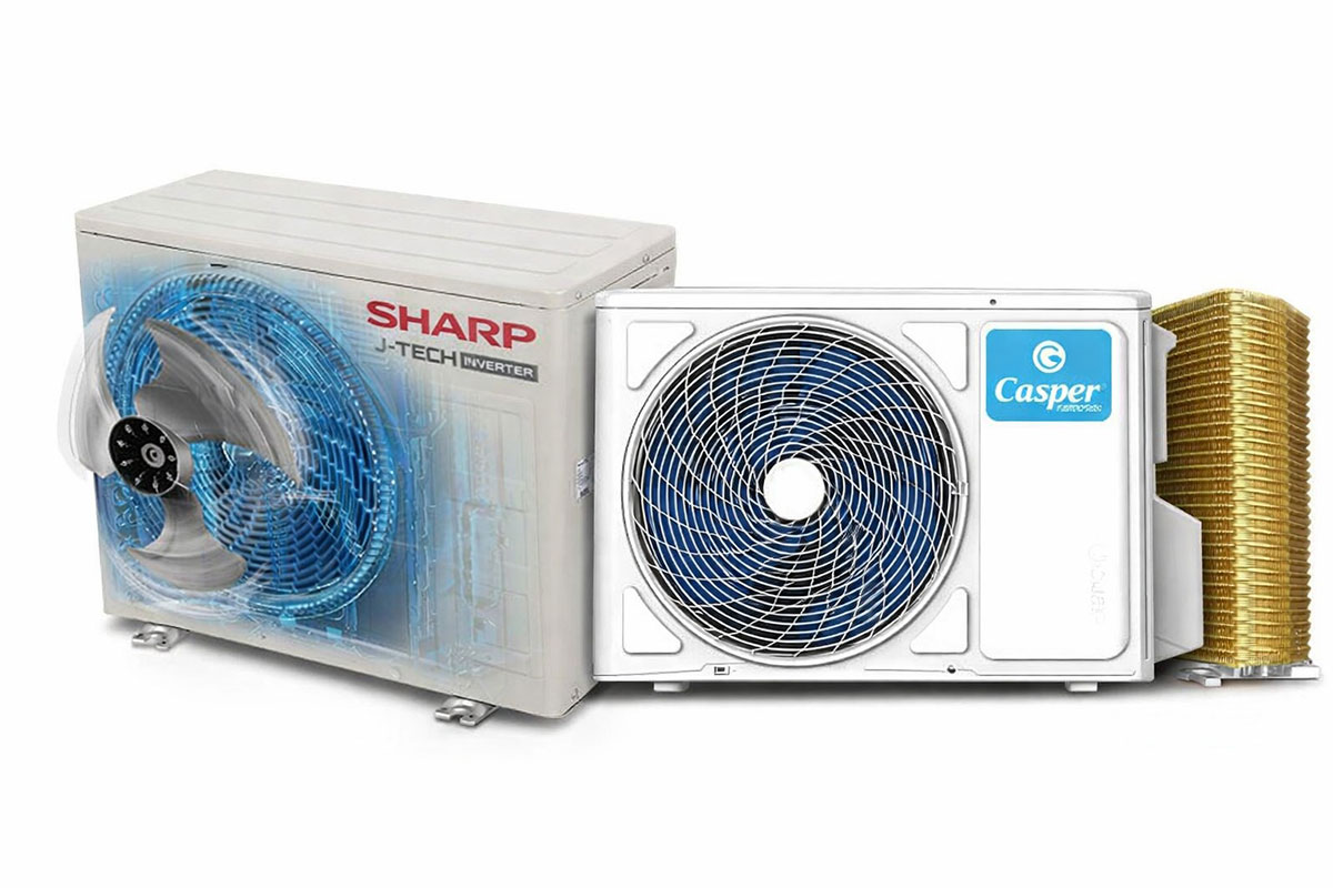 So sánh điều hòa Casper QC-09IU36A và Sharp AH-X10ZEW, nên mua máy ở tầm trung?