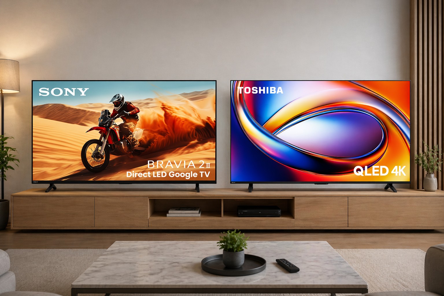 Tầm giá 10 - 20 triệu, chọn tivi Sony K-65S25VM2 hay Toshiba 65M450RP đáng tiền hơn?