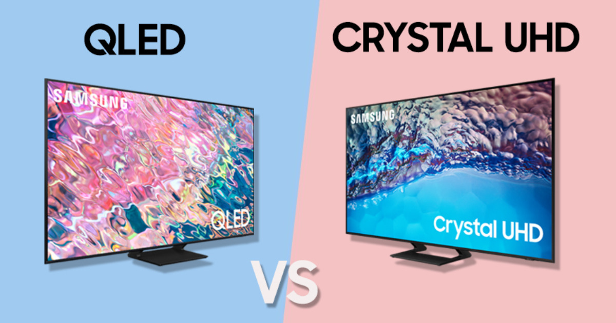 So sánh tivi Samsung QA50Q7FA và UA50U8000F, nên chọn tivi QLED hay Crystal UHD?