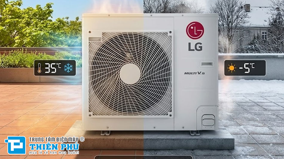 Những ưu điểm nổi bật của dàn nóng điều hòa trung tâm LG ARUN050GSS5