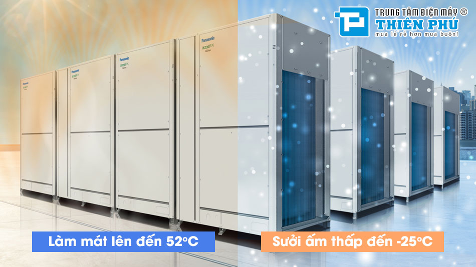 Vận hành 2 chiều linh hoạt, bất chấp dải nhiệt độ khắc nghiệt