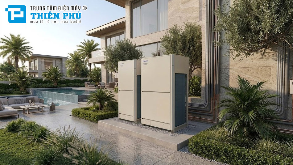 Vậy công trình nào nên lắp tổ hợp dàn nóng điều hòa trung tâm Panasonic U-26ME2H7?