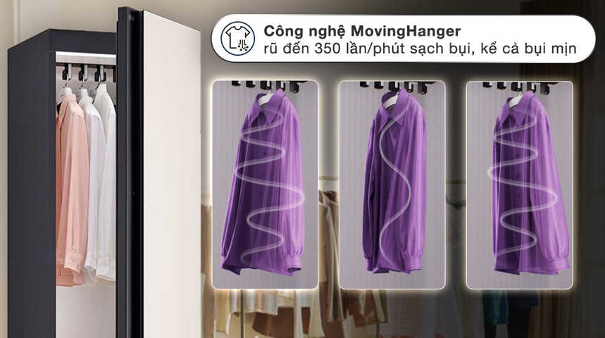 Xứng tầm đẳng cấp không gian sống hiện đại với tủ chăm sóc quần áo LG SC5MBR80H