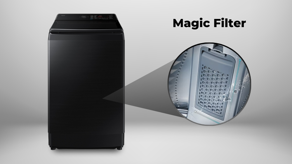 Tìm hiểu máy giặt Samsung cửa trên 15kg WA80F15B6BSV có gì nổi bật 
