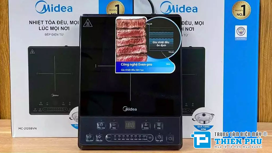 Bếp Từ Đơn Midea MC-2125BVN