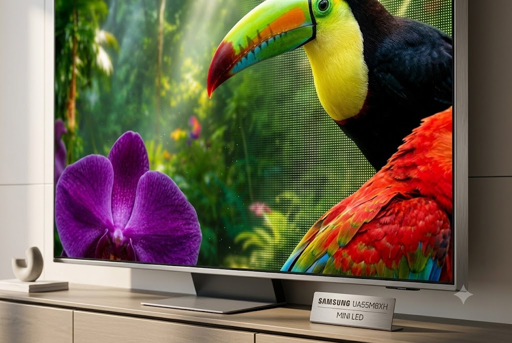 Trải nghiệm thực tế công nghệ Mini LED trên tivi Samsung UA55M8XH sắc nét đến từng chi tiết