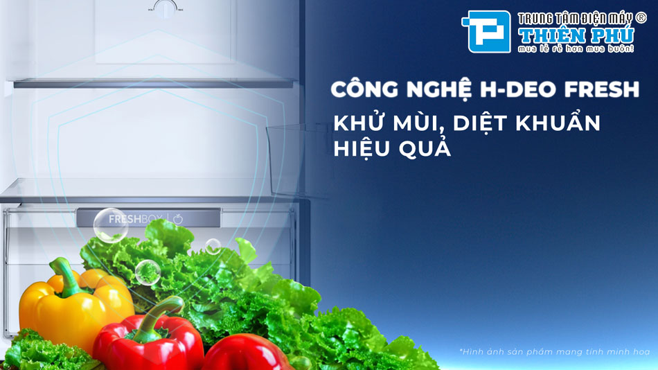 Tủ Lạnh Aqua Inverter 358 Lít AQR-T410FA(SL)