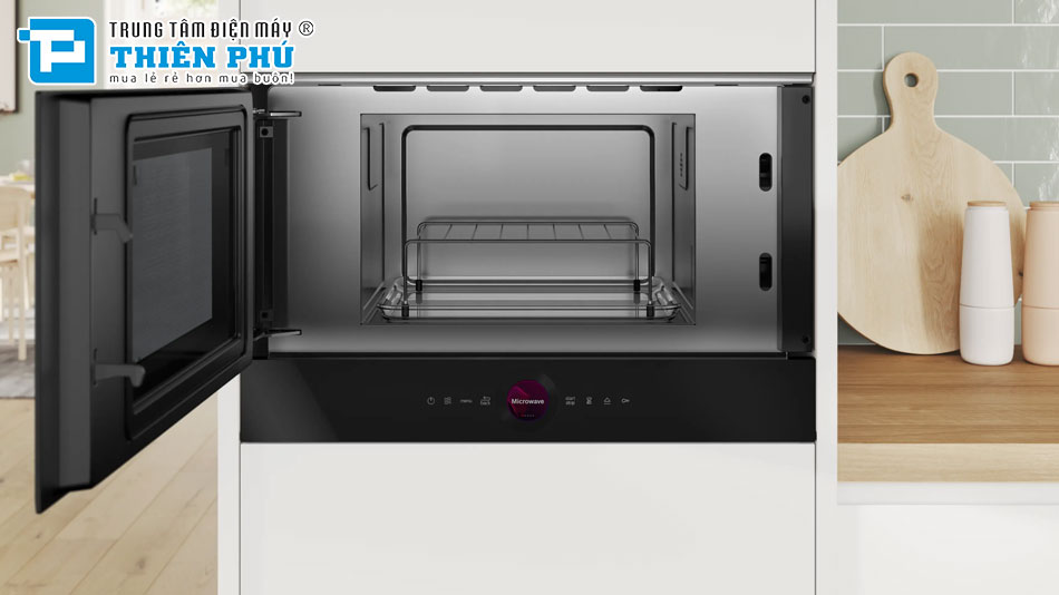 Lò Vi Sóng Có Nướng Bosch BER7321B1 21 Lít Series 8