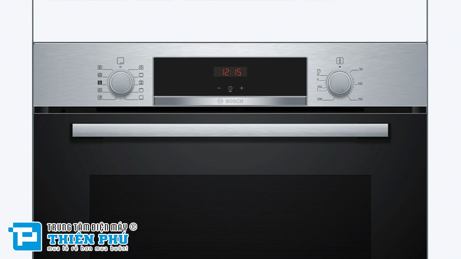 Lò Nướng Kèm Hấp Bosch HQA514ES3 71 Lít Series 4
