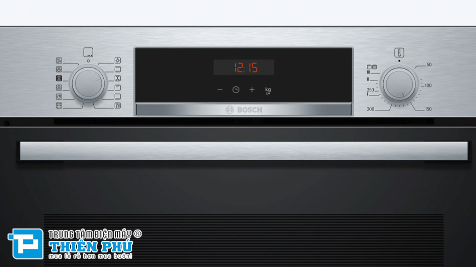 Lò Nướng Kèm Hấp Bosch HQA574ES3 71 Lít Series 4