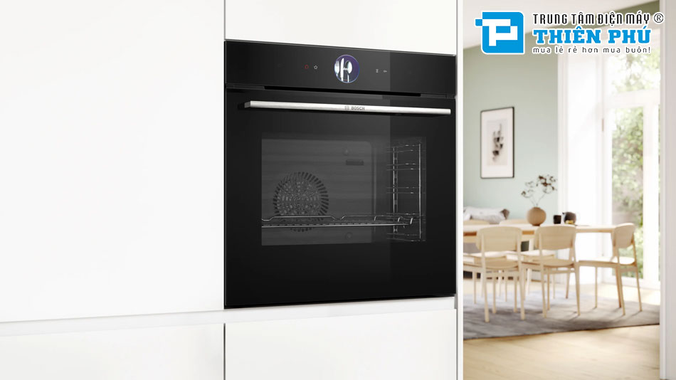Lò Nướng Kèm Hấp Bosch HSG7361B1 Series 8
