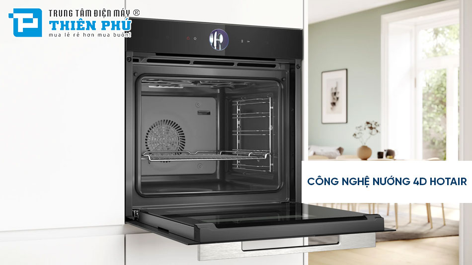 Lò Nướng Kèm Hấp Bosch HSG7361B1 Series 8