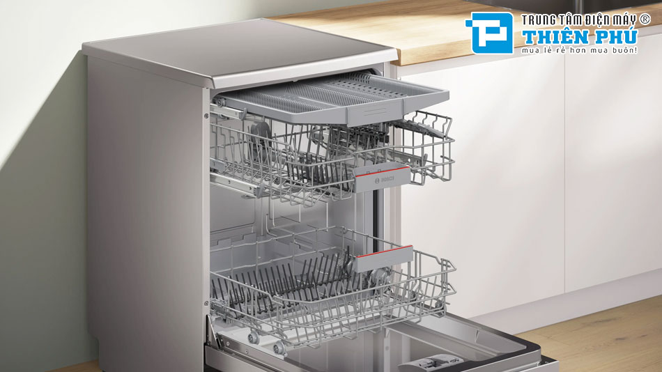 Máy Rửa Bát Bosch SMS4EVI04E 13 Bộ Series 4