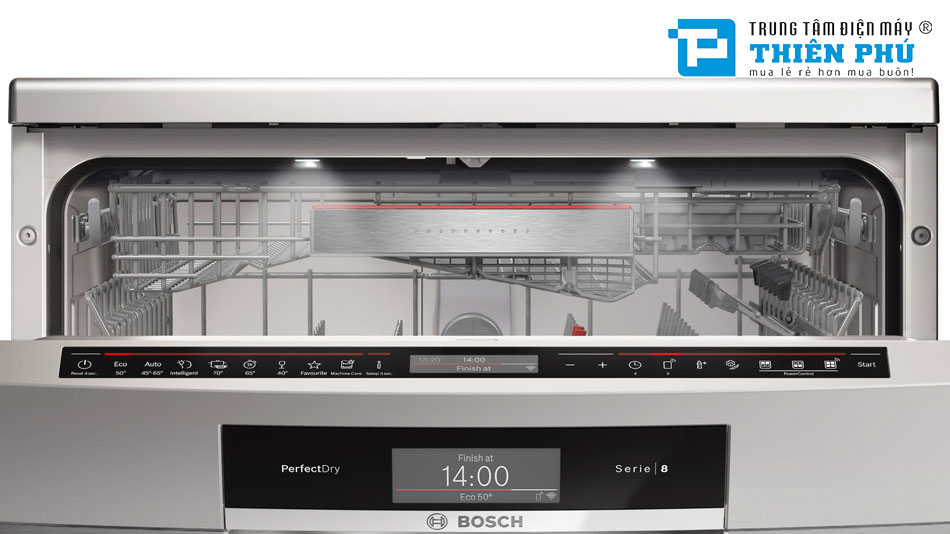 Máy Rửa Bát Bosch SMS8ZDI86M 13 Bộ Series 8