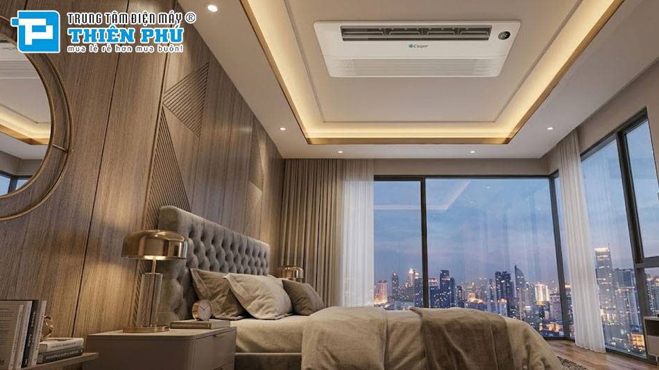 Điều Hoà Âm Trần Casper 1 Chiều Inverter 1 hướng thổi CC-IW36