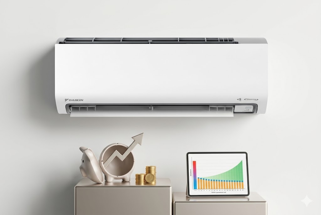 Điều hòa Daikin FTKF25ZVMV, chi phí đầu tư ban đầu cao nhưng bạn sẽ lời dài hạn