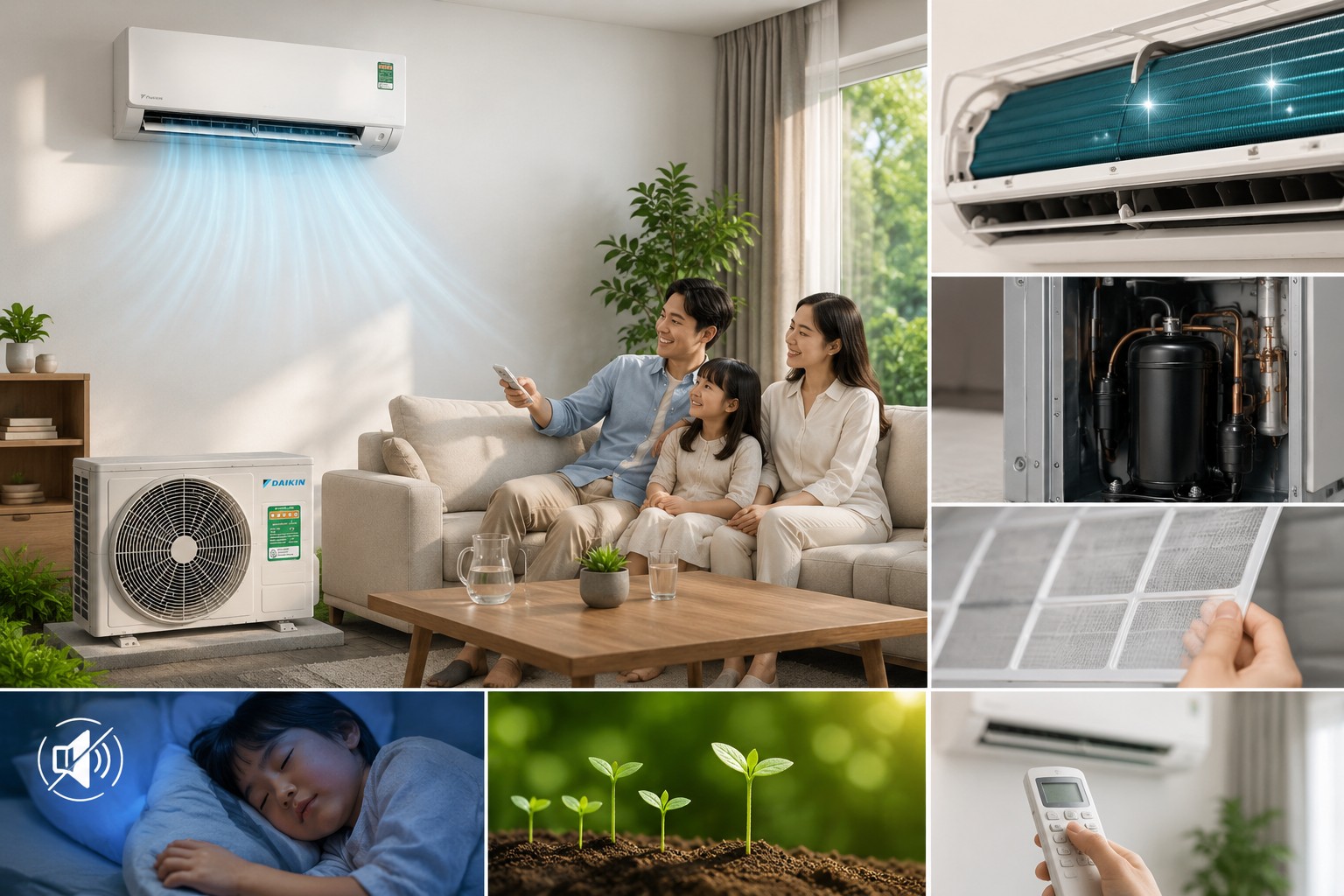 Vì sao điều hòa Daikin 9000btu FTKM25AVMV được ưa chuộng mặc dù giá thành cao?