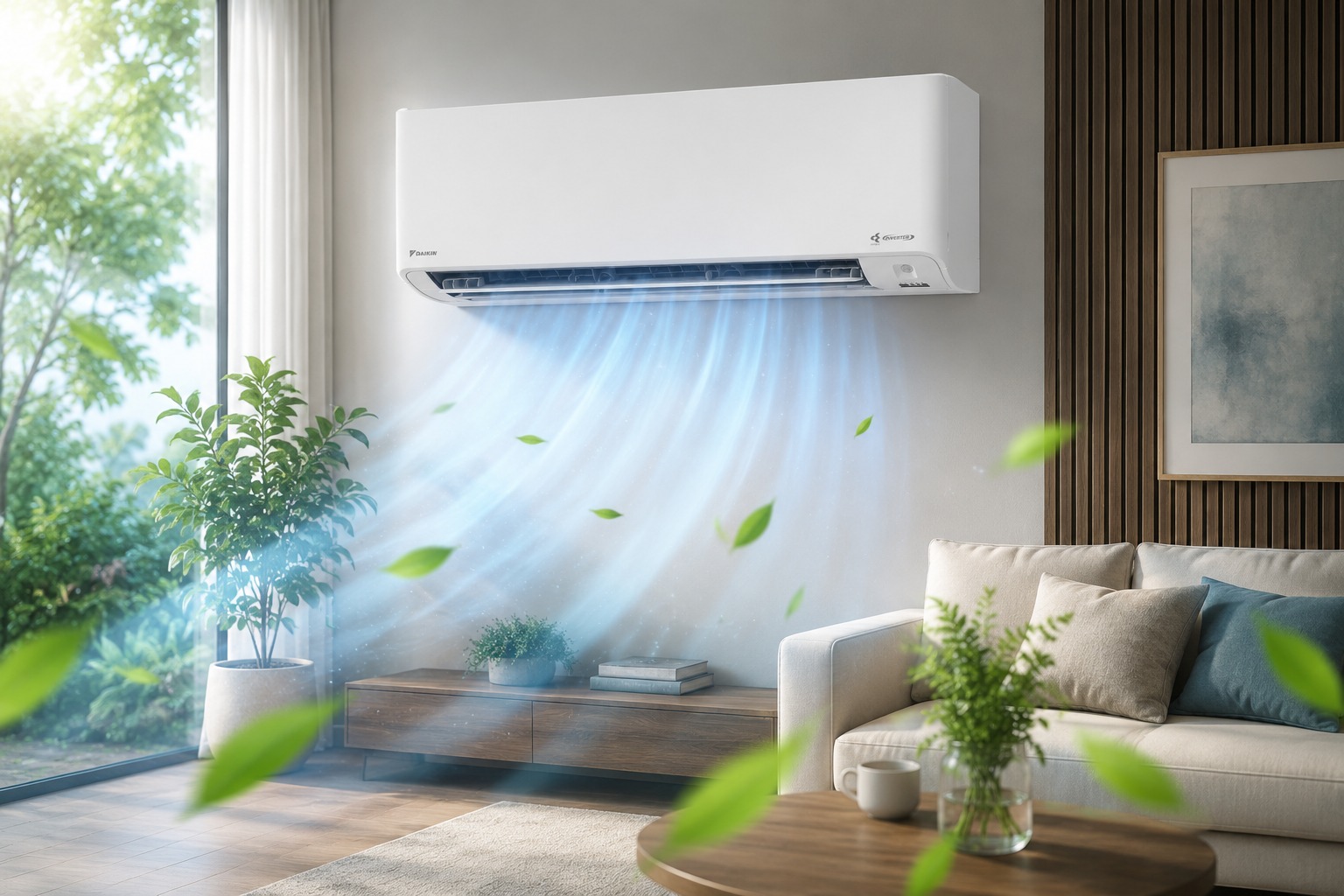 Chẳng còn sợ mùi ẩm mốc trong phòng rộng khi lựa chọn điều hòa Daikin FTKY71ZVMV