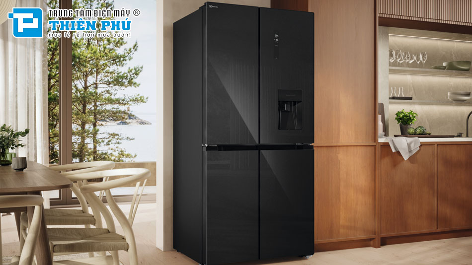Tủ Lạnh Electrolux Inverter Multi Door 492 lit EQE4955A-B