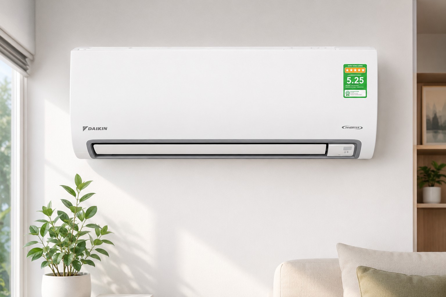 Điều hòa Daikin 1 chiều Daikin FTHB60ZVMV có tiết kiệm điện không? Xem chỉ số CSPF