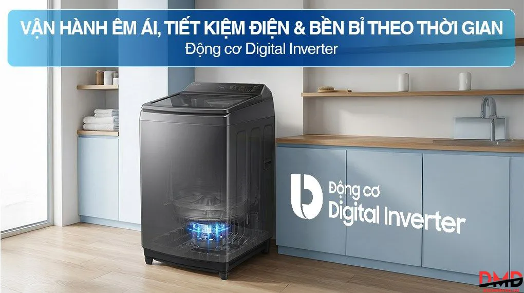 Hướng dẫn sử dụng máy giặt Samsung cửa trên 17kg WA40F17E7CSV đúng cách bền và tiết kiệm điện