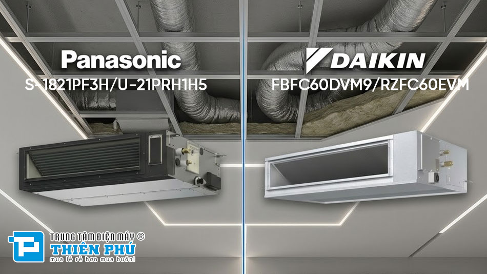 Tổng quan về hai mẫu điều hòa âm trần nối ống gió Daikin và Panasonic