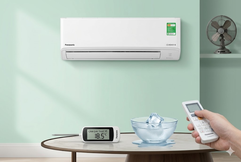 Trải nghiệm thực tế điều hòa Panasonic CS-N9AKH-8, máy cơ nhưng lạnh sâu và cực bền bỉ
