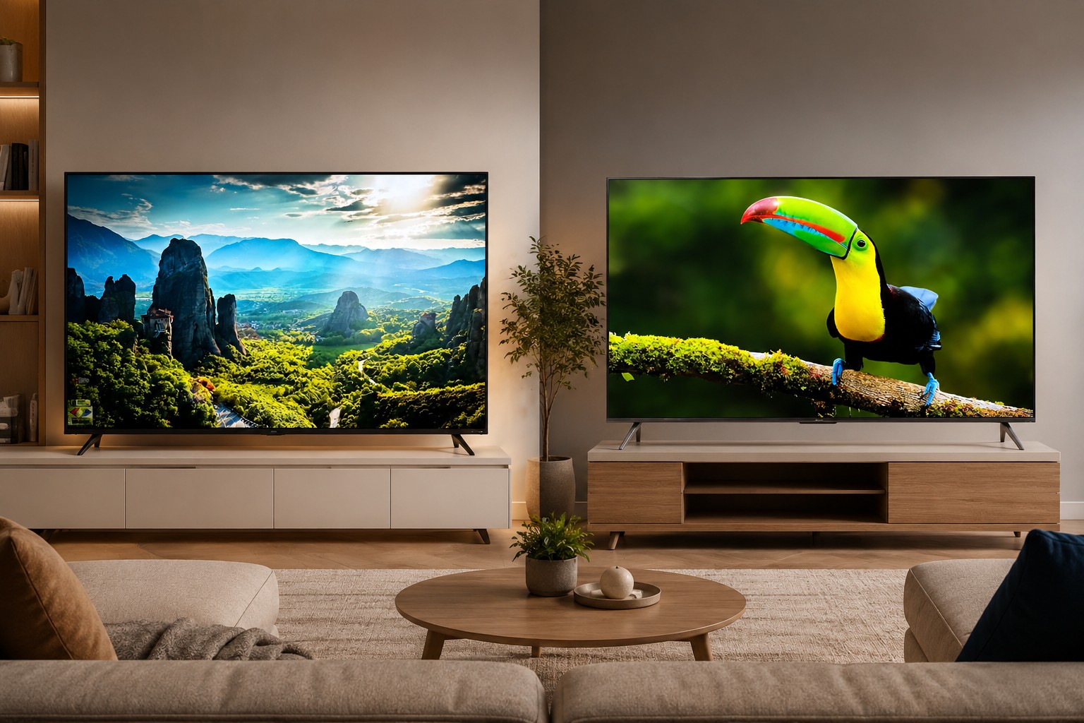 Tư vấn mua tivi 55 inch: Tivi Sony K-55S25VM2 hay Xiaomi L55MB-AFSEA cho phòng khách?