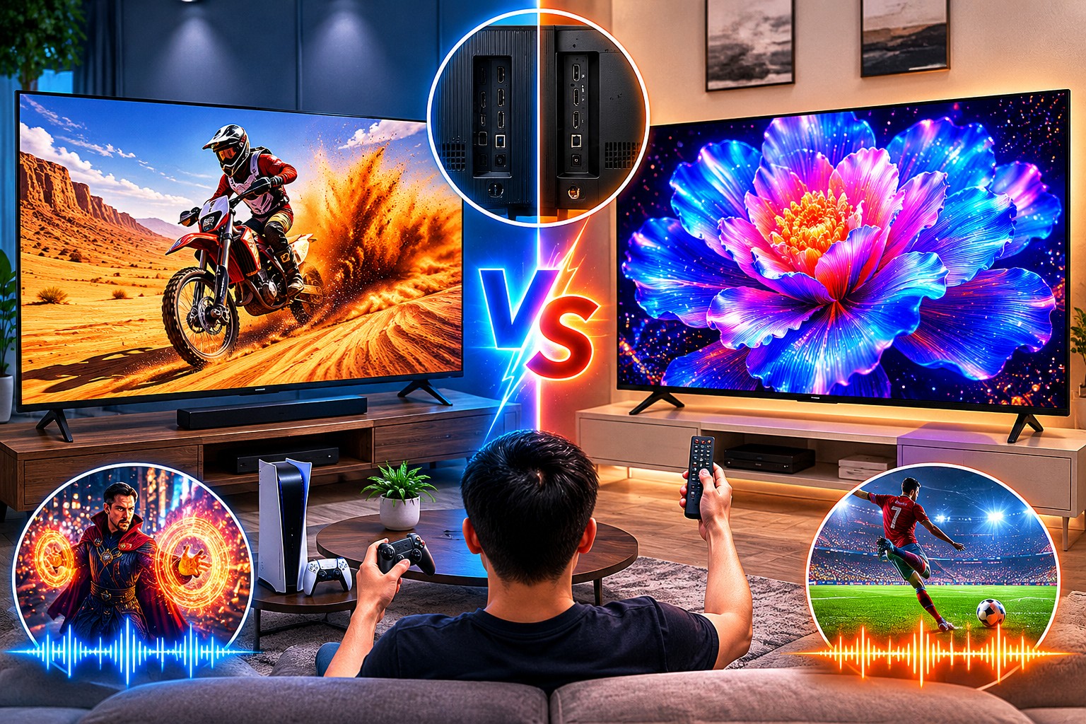So sánh tivi Sony K-65S25VM2 và TCL 65P6K, nên chọn tivi 65 inch nào chất lượng?
