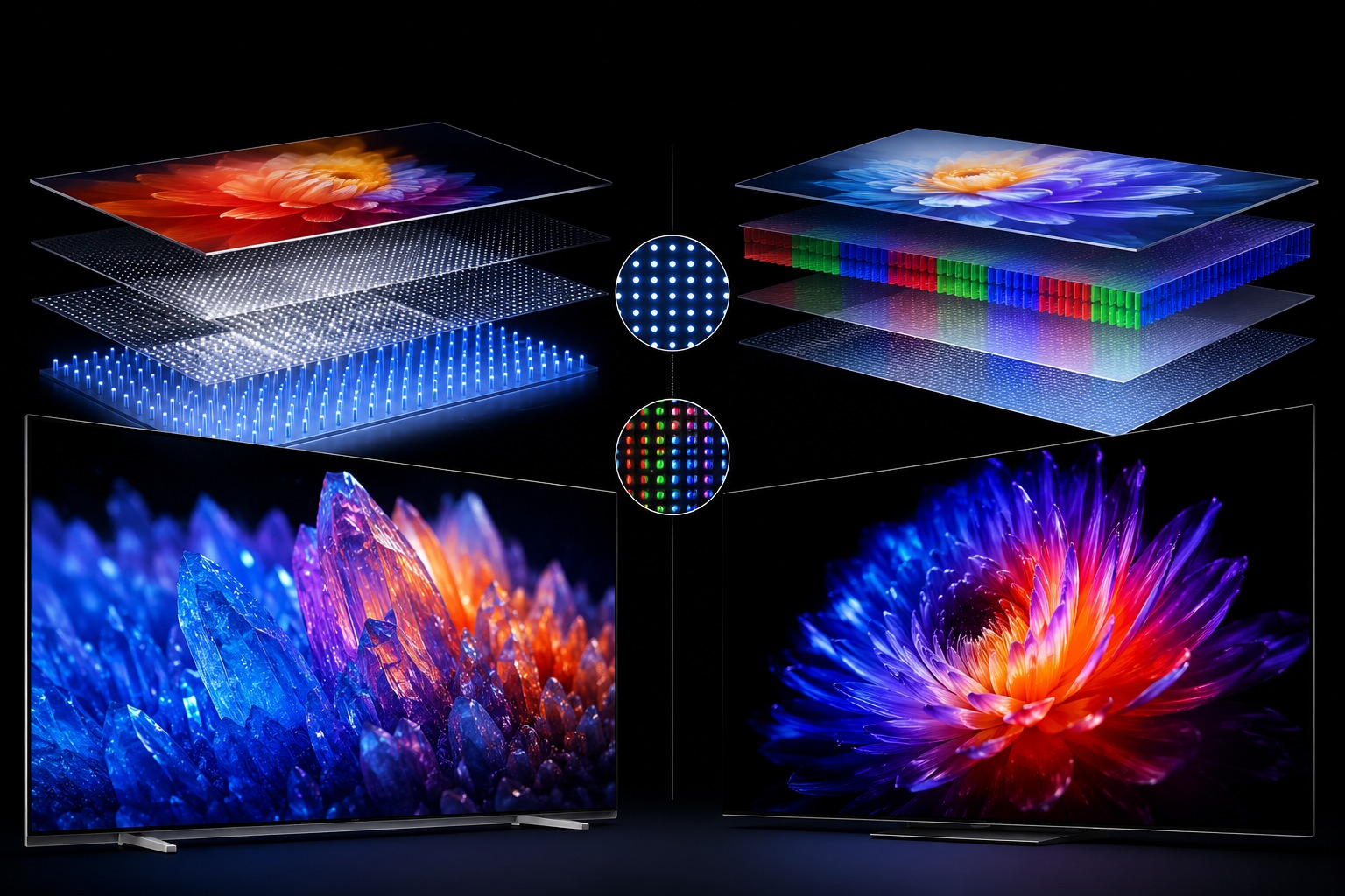 So sánh tivi Sony K-65XR50 và Samsung QA65S95F, lựa chọn nào tốt hơn?