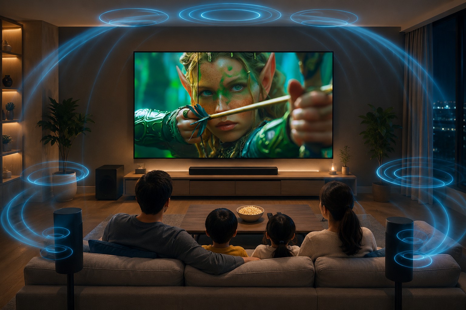 Bí quyết tối ưu âm thanh Dolby Atmos trên google tivi Sony 75 inch K-75S20M2
