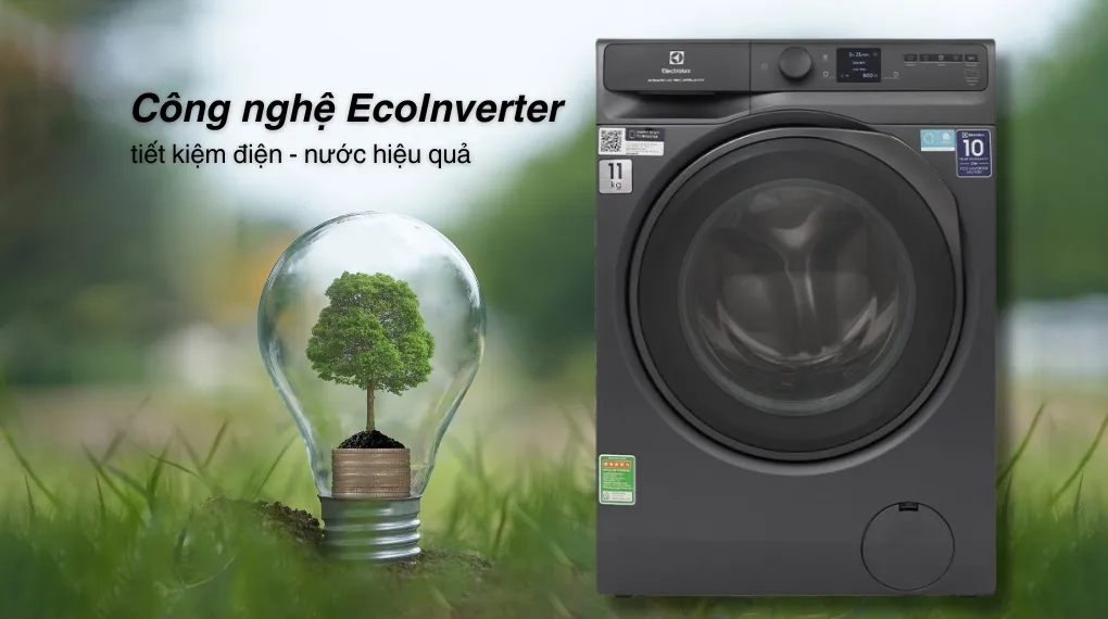 6 Lý do máy giặt Electrolux cửa ngang 11kg EWF1142R9SC đáng mua nhất cho gia đình đông người