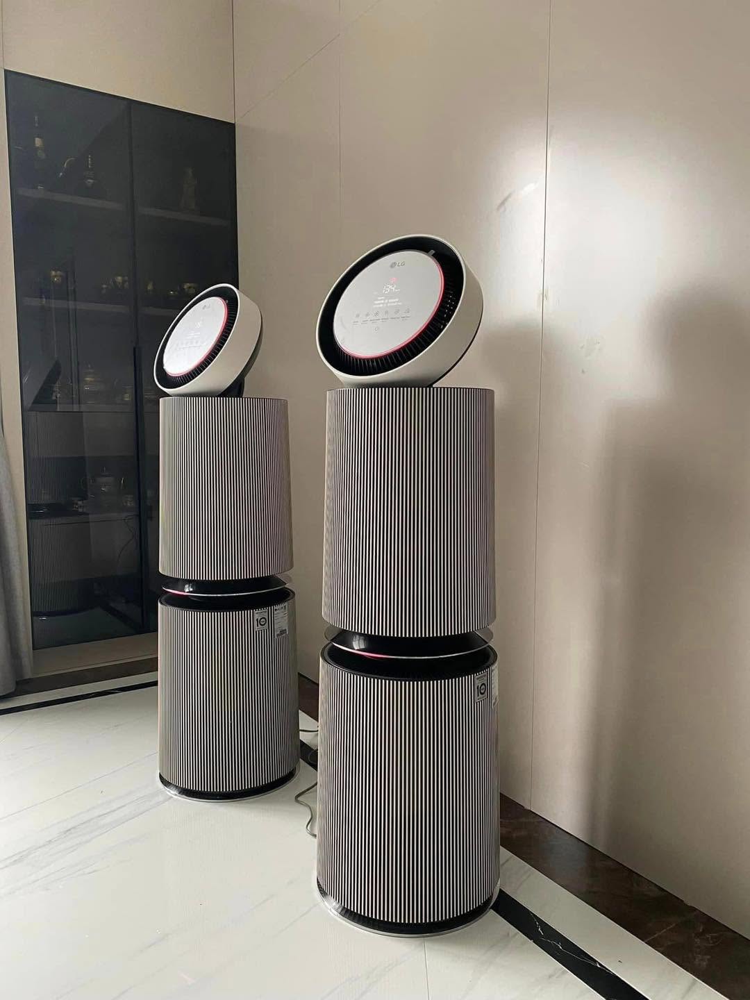 Cách máy lọc không khí LG PuriCare 360 Alpha PET AS10GDBY0 bảo vệ sức khỏe gia đình bạn