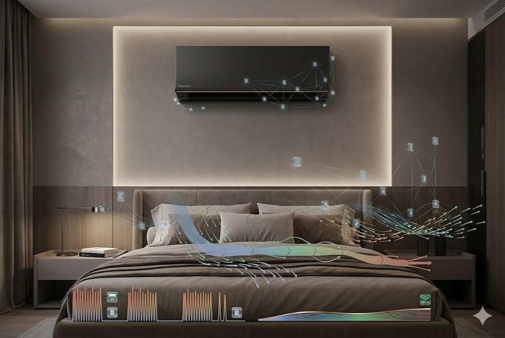 Công nghệ Inverter và ECO AI trên điều hòa Panasonic CS-AU12BKH-8 tiết kiệm điện thế nào?