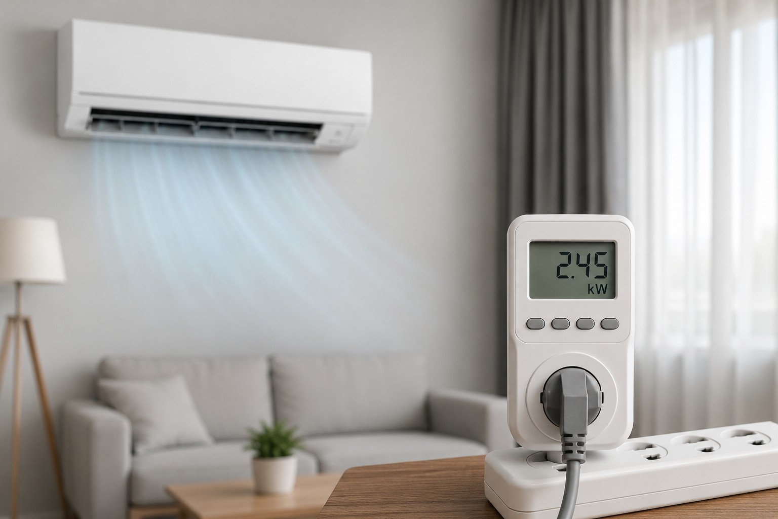Máy cơ 24000btu không inverter như điều hòa Panasonic CS-N24AKH-8 liệu có ngốn điện?
