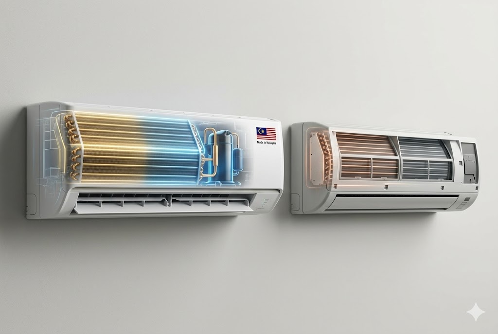 Điều hòa Panasonic CS-RU18CKH-8BD Malaysia khác gì so với các dòng máy sản xuất trong nước?